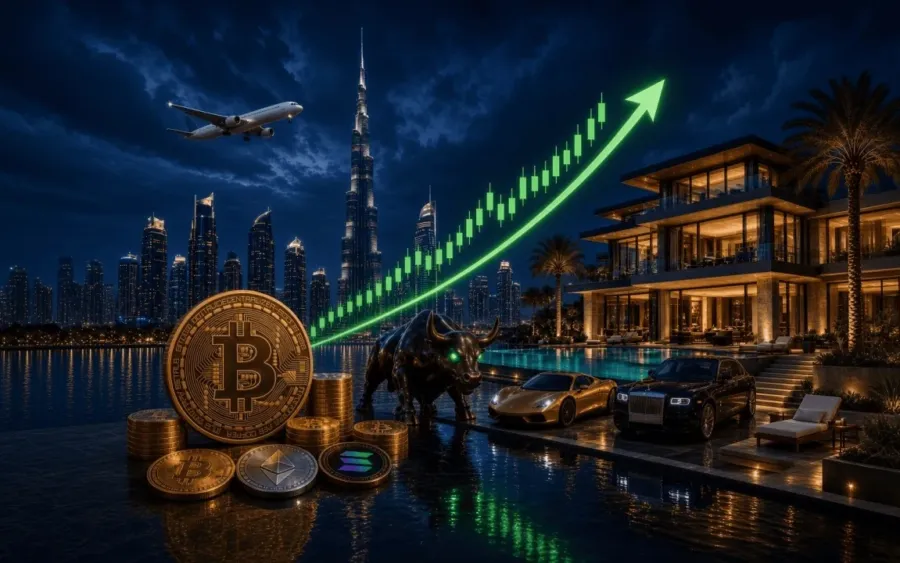 Bitcoin and Dubai real estate market growth